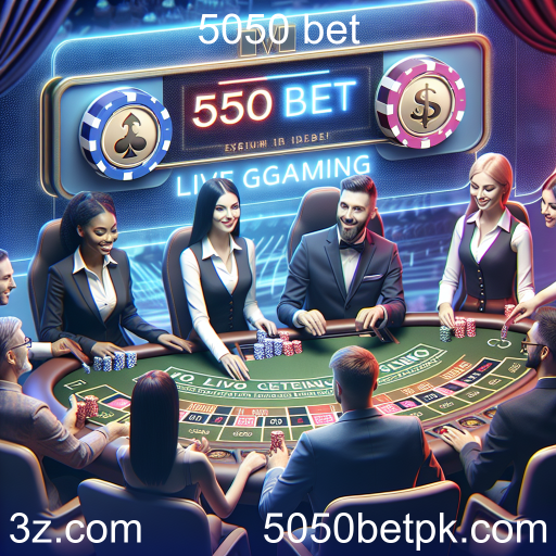 Jogos ao Vivo na 5050 Bet: Experiência Imersiva e Interativa